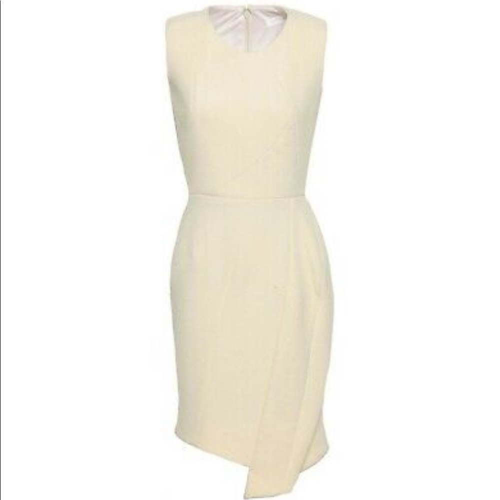 VICTORIA BECKHAM UK 8 US 4 Wool-blend Crepe Mini Dress NWT